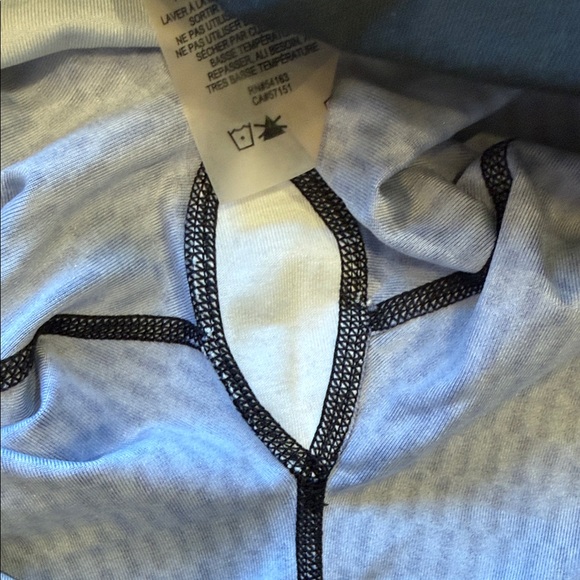 Calvin Klein Black and purple  Gradient Leggings with ruched hems . - Picture 5 of 6